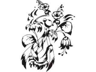  Flowers Tattoo 2_ 0 2 8_ D T L Decal Proportional