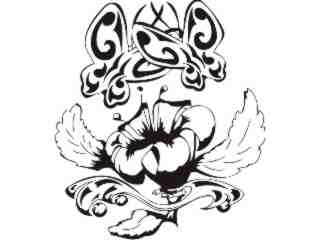  Flowers Tattoo 2_ 0 3 1_ D T L Decal Proportional