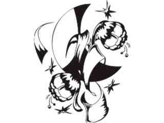  Flowers Tattoo 2_ 0 3 6_ D T L Decal Proportional