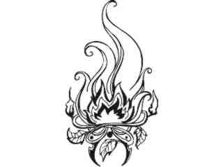  Flowers Tattoo_ 0 2 1 Decal Proportional