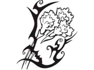  Flowers Tattoo_ 0 2 2 Decal Proportional