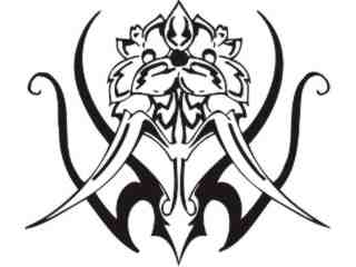  Flowers Tattoo_ 0 2 8 Decal Proportional