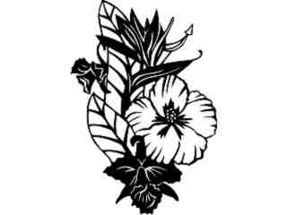  Flowers_ Tropical_ 1 5 5_ V A 1 Decal Proportional