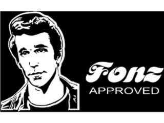  Fonz Approved_ I N V Decal Proportional