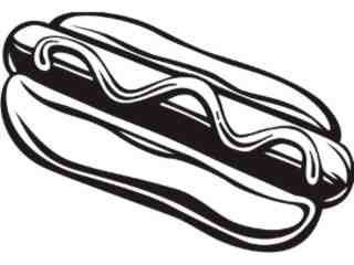  Food Drink_ Hot Dog_ P A 1 Decal Proportional