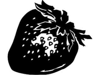  Food Drink_ Strawberry_ P A 1 Decal Proportional