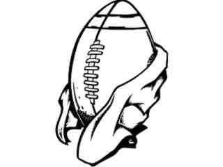  Football 4_ M B 1 Decal Proportional