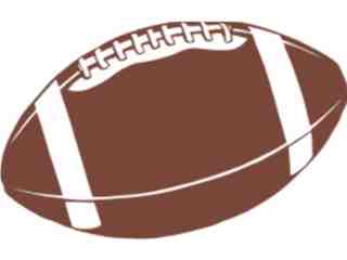  Football 5 Decal Proportional