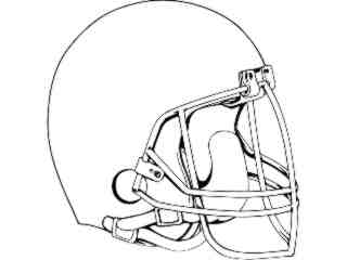  Football Helmet_ M B 1 Decal Proportional