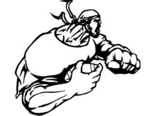  Football Muscle_ M B 1 Decal Proportional