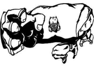  Football Size On_ M B 1 Decal Proportional