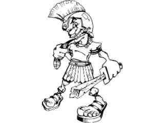  Football Trojan 2_ M B 1_ D T L Decal Proportional