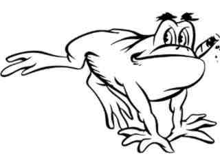  Frog Cigar_ 0 4 4_ V A 1 Decal Proportional