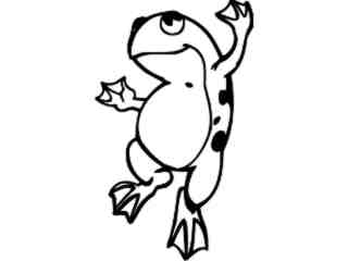  Frog Dancer_ G D G Decal Proportional