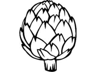  Fruits Vegtables_ Artichoke_ 1 6 0_ V A 1 Decal Proportional
