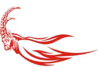  Goat Ram Tribal 0 4_ A F 1 Decal Proportional
