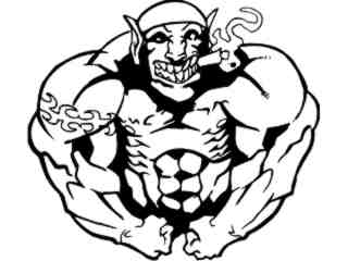  Goblin Muscle_ G D G Decal Proportional