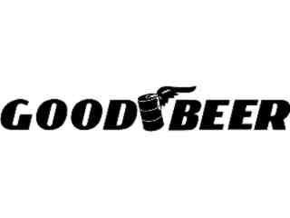  Good Beer Decal Proportional