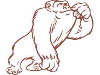  Gorilla Decal Proportional