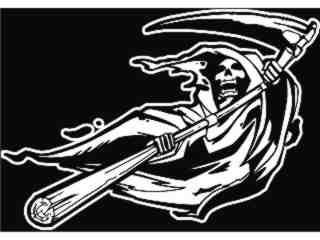  Grim Reaper Blowing_ I N V_ G D G Decal Proportional
