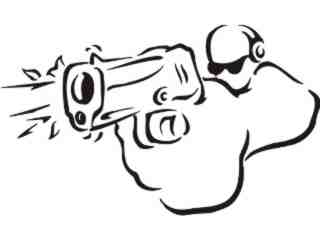  Gun Shooter_ M B 1 Decal Proportional