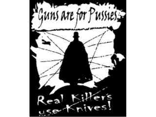  Guns Are For Pussies_ I N V Decal Proportional