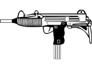  Guns_ Uzi_ 1 6 6_ V A 1 Decal Proportional