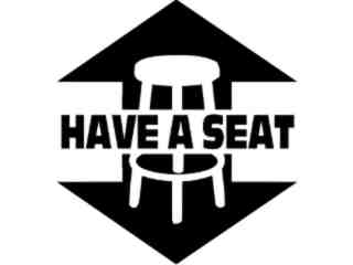  Havea Seat Decal Proportional