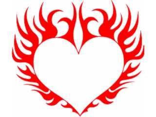  Heart Tribal_ 0 0 2 Decal Proportional