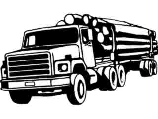  Heavy Equipment_ Logging Truck_ 1 5 0_ V A 1 Decal Proportional