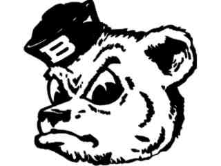  High School Bowie Decal Proportional