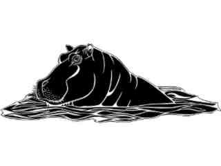  Hippopotamous_ 1 4 5_ V A 1 Decal Proportional