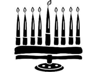  Holidays_ Candles 2_ 1 6 8_ V A 1 Decal Proportional