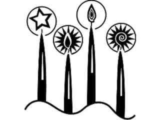  Holidays_ Candles_ 1 6 8_ V A 1 Decal Proportional