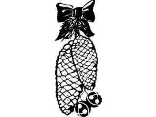  Holidays_ Pine Cones Bells_ 1 6 8_ V A 1 Decal Proportional