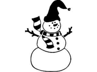  Holidays_ Snowman_ 1 6 9_ V A 1 Decal Proportional