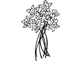  Holidays_ Spring Daffodils_ 1 6 9_ V A 1 Decal Proportional