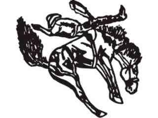  Horse Rodeo 0 3_ C U 1 Decal Proportional