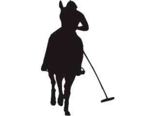  Horse Silhouette_ Game Decal Proportional