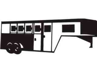  Horse Trailer_ C U 1 Decal Proportional