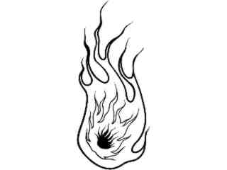  Hot Flames 0 9_ 2 2 7_ V A 1 Decal Proportional
