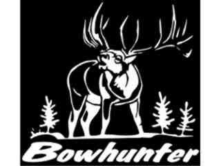  Hunting Bow Deer 1_ I N V Decal Proportional