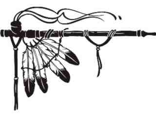  Indian Pipe Decal Proportional