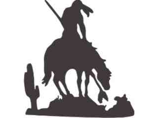  Indian Shadow Trails End Decal Proportional