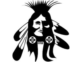  Indian Tribal Decal Proportional