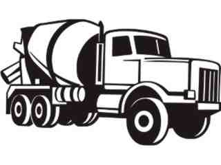  Industrial_ Cement Truck_ P A 1 Decal Proportional