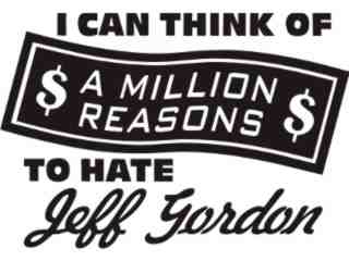  Jeff Gordon Million Reasons Decal Proportional