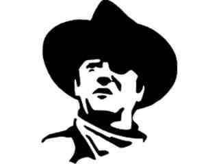  John Wayne Decal Proportional