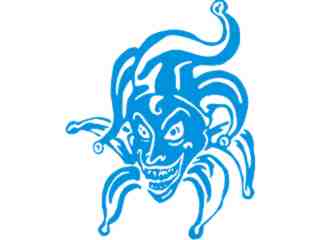  Joker Jester 7 Decal Proportional