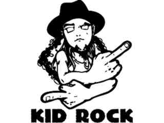  Kid Rock Decal Proportional